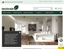 Tablet Screenshot of deck-trade.com